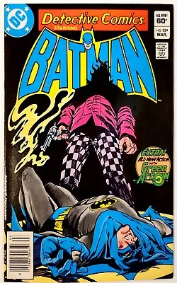 Buy Detective Comics (1983) 524 VF Newsstand Variant P4 • 55.97£