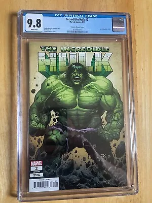 Buy Incredible Hulk #2 Cgc 9.8 - Joshua Cassara Cover! • 91.19£