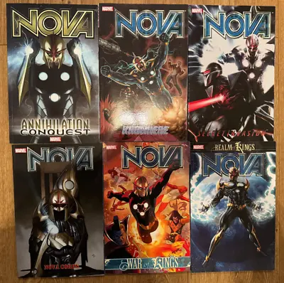 Buy Nova Paperback 1, 2, 3, 4, 5, 6 Paperback TPB Graphic Novel Marvel Comics Abnett • 79.95£