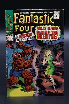 Buy Fantastic Four (1961) #66 Jack Kirby 1st Cameo App Of Him AKA Warlock VG/FN • 41.58£