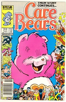 Buy Care Bears #7 (1986) Newsstand Edition - Marvel Anniversary Grail! • 229.18£