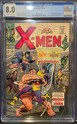 Buy Uncanny X-Men #38 CGC 8.0 • 177.41£