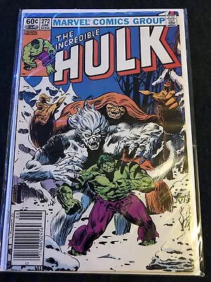 Buy Incredible Hulk #272 Newsstand (1982) 2nd Rocket Raccoon • 19.76£