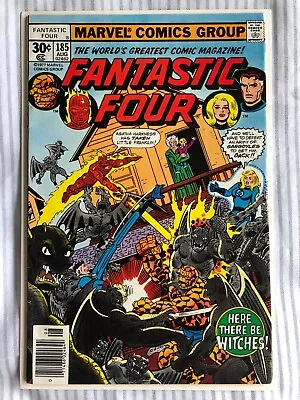 Buy Fantastic Four 185 (1977) 1st App Nicholas Scratch, Cents • 13.99£