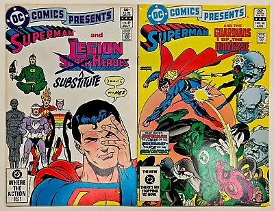 Buy DC Comics Presents Bronze Age Lot 2 Key Books Issues 59 60 Superman VG/FN • 0.99£