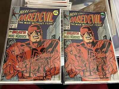 Buy Daredevil #41 - High Grade - Death Of Mike Murdock Twin Brother  • 22.13£