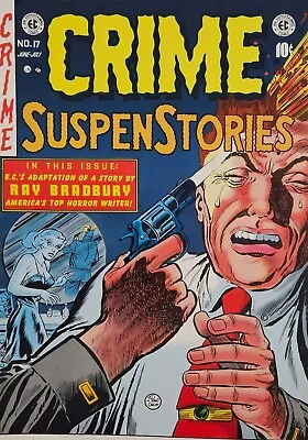 Buy CRIME SuspenStories Poster 1979 #17 Donald TRUMP? EC Russ Cochran Johnny Craig • 28.64£