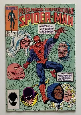 Buy Spectacular Spider-man #96 (Marvel 1984) FN+ Copper Age Comic • 6.95£
