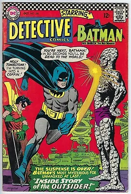Buy Detective Comics 356 (1966) VG/F 5.0 Infantino-c Elongated Man 1st Outsider-or • 16£