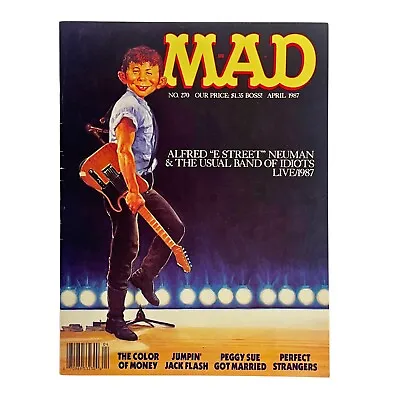 Buy MAD Magazine #270 April 1987 Color Of Money Jumpin Jack Flash Perfect Strangers • 11.99£
