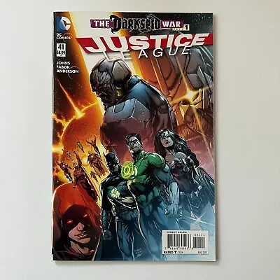 Buy DC Comics JUSTICE LEAGUE #41 NM Grail Darkseid War 2015 Geoff Johns • 2.76£