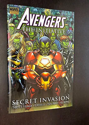 Buy AVENGERS THE INITIATIVE Volume 3 HC (Marvel Comics 2009) -- Secret Invasion • 5.75£