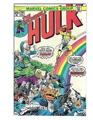 Buy Incredible Hulk #190 1975 Unread NM Or Better Beauty! CGC? Glorian Combine Ship • 23.98£