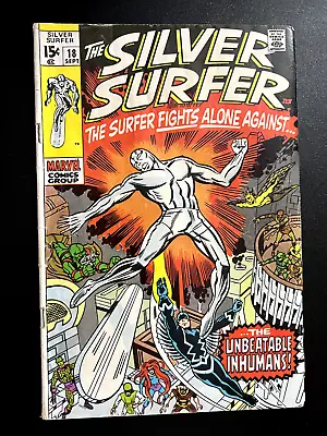 Buy The Silver Surfer #18 (1970) 4.0 VG • 29.58£