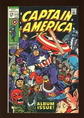 Buy Captain America 112 VF+ 8.5 High Definition Scans *b18 • 120.64£
