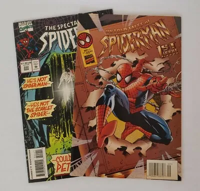 Buy The Spectacular Spider-Man #222 And Untold Tales Of Spider-Man #1 1995 Marvel  • 4.94£
