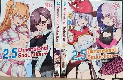 Buy 2.5 Dimensional Seduction Manga Volumes 1-4 Brand New From Seven Seas  • 45.73£