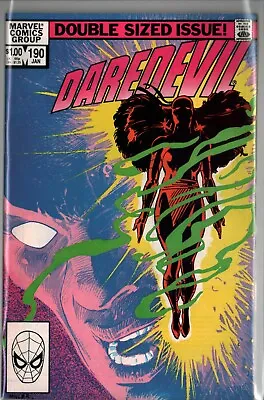 Buy DAREDEVIL #190 Return Of ELEKTRA Frank Miller Marvel (1981) VF/NM- (9.0/9.2) • 9.51£