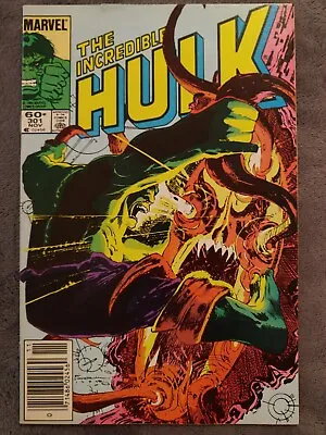 Buy Incredible Hulk #301 Marvel Comics Mid Grade Condition • 1.41£