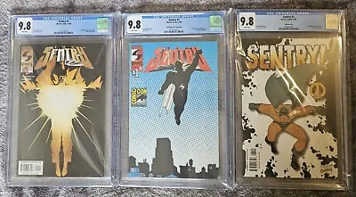 Buy The Sentry #1 Set Of 3 Cover A Variant 1:50 SDCC 1st  Apperance 9.8 CGC LOT • 637.60£