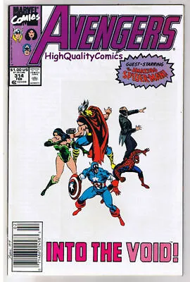 Buy AVENGERS #314, VF/NM, Captain America, Iron Man, Spider-man, Thor, 1963, Marvel • 9.58£