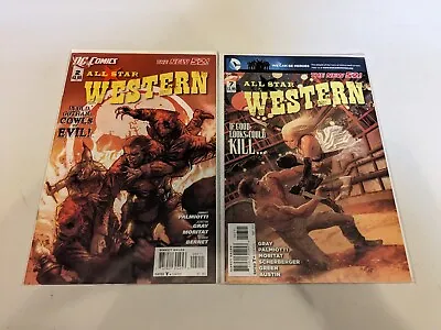 Buy All Star Western 2 & 7 DC Comics (1B) • 3.95£