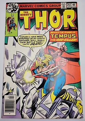 Buy Thor #282 1979 VF+ Key, 1st Cameo Time-Keepers, Bronze Age, Newsstand (Immortus) • 8£