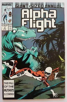 Buy Alpha Flight Giant-Sized Annual #2 - Marvel Comics 1987 FN+ 6.5 • 4.45£