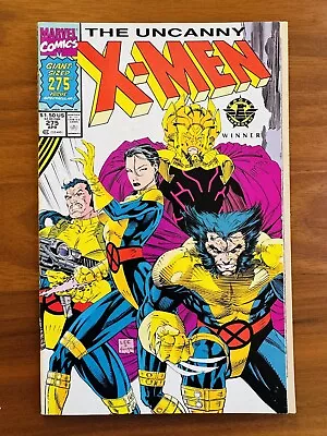Buy Uncanny X-Men #275 Jim Lee Gatefold Trifold Cover Marvel Newsstand VF/NM • 7.11£