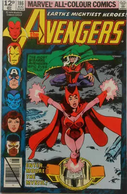 Buy Avengers (1963) # 186 UK Price (4.5-VG+) 1st Chthon, Scarlet Witch Origin 1979 • 16.20£