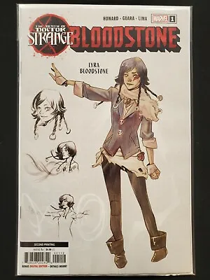 Buy Death Of Doctor Strange Bloodstone #1 2nd Print Variant Marvel 2022 VF/NM Comics • 3.57£