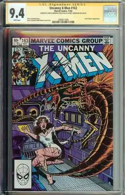 Buy Uncanny X-Men #163 SS CGC 9.4 Auto Chris Claremont Louise Simonson • 130.65£
