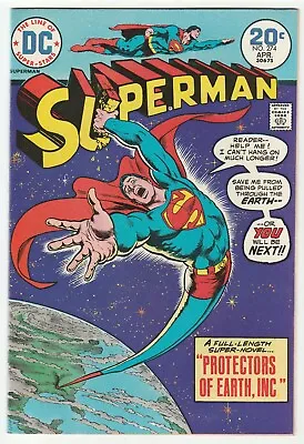 Buy Superman #274 April 1974 VF 8.0 DC Comics Nick Cardy Cover • 14.63£