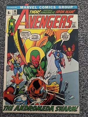 Buy Avengers 96. Marvel 1972. Kree, Skrull, Captain Marvel. Combined Postage • 19.98£