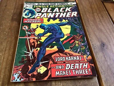 Buy Vintage Marvel Comics Group The Black Panther No.11 Sept  74 • 10£