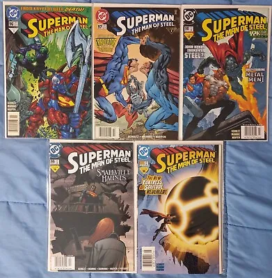 Buy Superman The Man Of Steel (1991) #96,97,98,99,100 NM • 7.88£