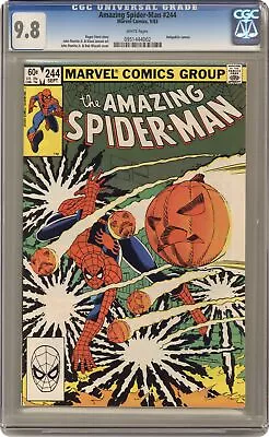 Buy Amazing Spider-Man #244 CGC 9.8 1983 0951444002 • 114.64£