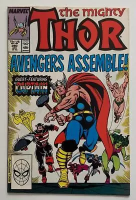 Buy Thor #390. KEY 1st Cap Am Lifts Thors Hammer (Marvel 1988) FN/VF Condition Issue • 36.75£