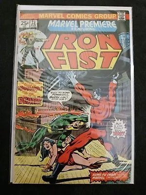 Buy Marvel Premiere #23 Comic Book  Iron Fist 1st App Rafael Scarfe & Warhawk • 23.19£