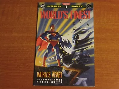 Buy DC Comics:  Superman Batman WORLD'S FINEST #1 (of 3) 'Worlds Apart' 1990 Gibbons • 9.99£