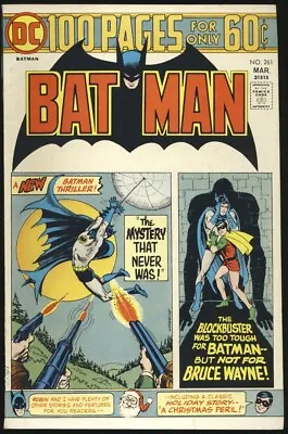 Buy BATMAN #261 1975 VF-  Tales Of Batman's Secret Weapons  DC 100 PAGE GIANT  • 27.65£