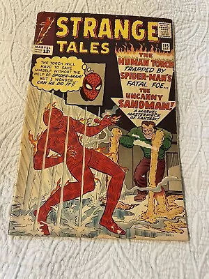 Buy Strange Tales #115 1963 Strange Origin VG + Range • 133.24£
