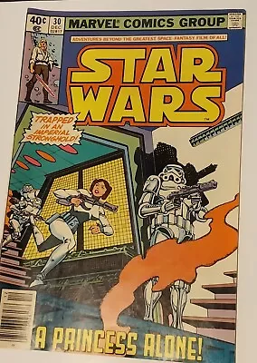 Buy Star Wars #30 - Marvel Comics 1979 1st Appearance Of Governor Corwyth • 7.99£