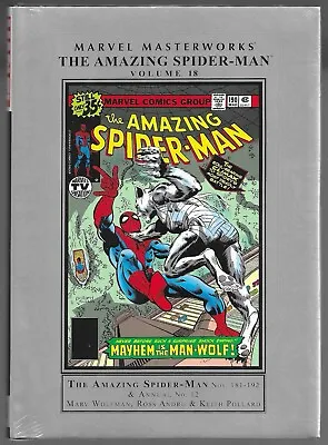 Buy Marvel Masterworks The Amazing Spider-Man 18 FS HC  Electro Jigsaw Byrne Starlin • 87.45£