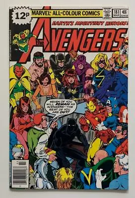 Buy Avengers #181 KEY 1st App Scott Lang (Marvel 1979) NM- Condition Bronze Age • 149£