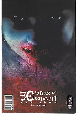 Buy 30 DAYS OF NIGHT: Red Snow #1 (Aug 2007) IDW Series • 4.50£