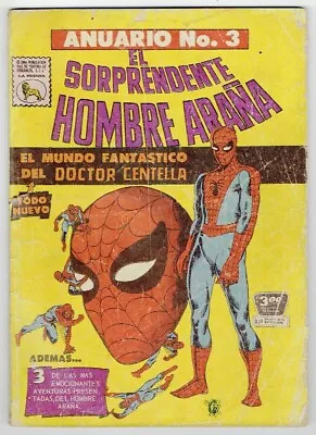 Buy MEXICAN AMAZING SPIDERMAN ANNUAL #2  LA PRENSA 1st PRINT 1966 MEXICO IN SPANISH • 239.85£