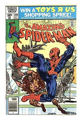 Buy Amazing Spider-Man #209N FN/VF 7.0 1980 • 34.95£