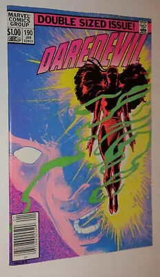 Buy Daredevil #190 Frank Miller Nm 9.2 52 Page Giant Death Of Elektra 1983 • 41.63£