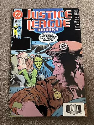 Buy Justice League America #51 (DC, 1991) Giffen Dematteis • 0.99£